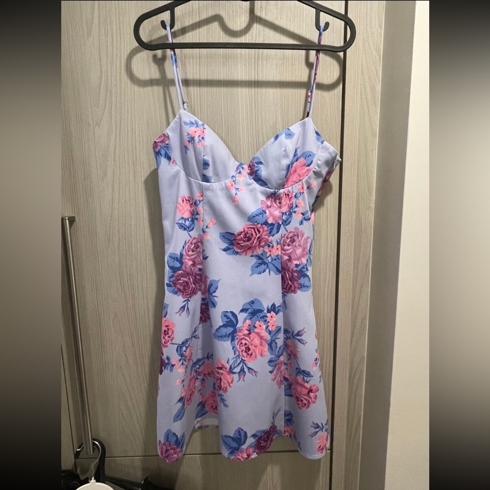 Brand New Zara Floral Cami Mini Dress